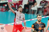 Rzeszowski środkowy wierzy, że losy półfinału nie są rozstrzygnięte. Fot. Piotr Gibowicz. 