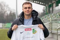 Eryk Mikołajewski dołączył do Podlasia Biała Podlaska (fot. Podlasie Biała Podlaska)