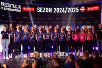 Siatkarki Developresu Rzeszów podczas prezentacji drużyny na sezon 2024/2025 (fot. Monika Pliś / Developres Rzeszów)