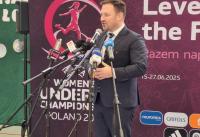Na zdjęciu Łukasz Wachowski, sekretarz generalny PZPN