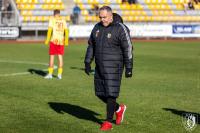 Ireneusz Pietrzykowski nie ma powodów do radości. Remis z zmagającą się z problemami Kotwicą Kołobrzeg jest jak porażka... (fot. Stal Stalowa Wola)