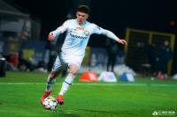 Haris Duljević przesądził o zwycięstwie rzeszowian. Fot. Robert Skalski / Stal Rzeszów.