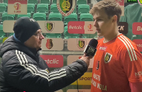 Miłosz Piekutowski po meczu z Wartą Poznań: Była lekka trema