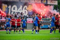Mecz Karpat Krosno z Ekoball Stalą Sanok bez kibiców gości (fot. Konrad Kwolek/ Karpaty Krosno)