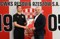 Mikołaj Kwiatek został włączony do kadry pierwszego zespołu Resovi (fot. Resovia)