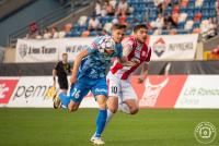 Resovia przegrała z Hutnikiem Kraków w meczu 27. kolejki 2 ligi (fot. P. Golonka/ Resovia)