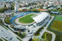 Stadion Miejski 'Stal' w Rzeszowie z lotu ptaka (fot. stalrzeszow.pl)