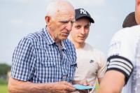 Kazimierz Kozicki uważa, że LKS Czeluśnica będzie walczyć o górną część tabeli 4 ligi podkarpackiej w przyszłym sezonie. (fot. Oskar Józefczyk)