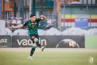 Maksymilian Hebel zdobył bramkę z połowy boiska! (fot. Daniel Tracz/ Stal Stalowa Wola)