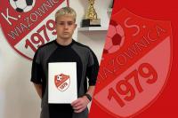 Adam Łamasz nowym bramkarzem KS Wiązownica (fot. KS Wiązownica)