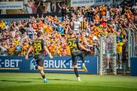 Piłkarze Korony Kielce wygrali trzeci raz z rzędu (fot. facebook.com/korona.kielce.oficjalna)