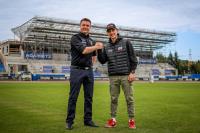 Robert Chmiel oficjalnie został zaprezentowany jako żużlowiec Wilków Krosno! (fot. Wilki Krosno)