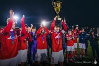 Wisła II Kraków triumfuje w finale Pucharu Polski podokręgu Kraków (fot. Bartek Ziółkowski)
