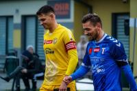 Czarni Połaniec (żółt stroje) w zimowym okresie przygotowawczym mają w planie sparing m.in. z Pogonią-Sokół Lubaczów (fot. Pogoń-Sokół Lubaczów)