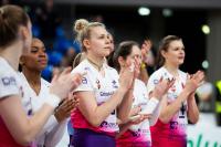 Aleksandra Dudek (na pierwszym planie) opuściła szeregi mistrzyń Polski. Fot. Monika Pliś/KS DevelopRes Rzeszów.