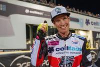 Na zdjęciu Jason Doyle, który ma świadczyć o sile Cellfast Wilków Krosno w sezonie 2026 (fot. Cellfast Wilki Krosno)