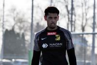 Jacobo Salazar Serna testowany w Naprzodzie Jędrzejów (fot. itvjedrzejow.pl)