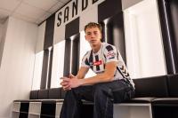 Aleksander Wołczek nowym piłkarzem Sandecji Nowy Sącz (fot. Sandecja Nowy Sącz)