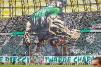35 tysięcy kibiców na meczu Lechia Gdańsk - Legia Warszawa [OPRAWA, ZDJĘCIA]