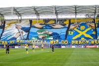 Kibice na meczu Arka Gdynia - Bruk-Bet Termalica Nieciecza [ZDJĘCIA]