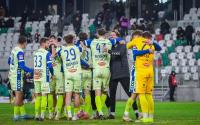 Piłkarze Sandecji Nowy Sącz zagrają w barażach o awans do Betclic 1. Ligi z Olimpią Grudziądz (fot. Roksana Obcowska)