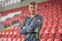 Maciej Kikolski na celowniku Motoru Lublin (fot. Martyna Kowalska/ Widzew Łódź)