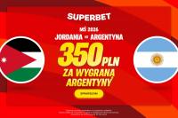 Bonus na MŚ 2026. 350 PLN za wygraną Argentyny z Jordanią