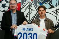 ransfer definitywny wychowanka Beniaminka Krosno. Umowa do 2030 roku (fot. Szymon Jaszczurowski)