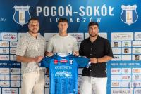   Emil Andruszkiewicz nowym zawodnikiem Pogoni-Sokoła Lubaczów. (fot. Pogoń-Sokół Lubaczów)