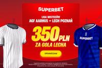 Dziś Aarhus - Lech Poznań. Postaw 2 zł na gola Lecha i wygraj 350 PLN