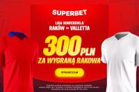 Raków Częstochowa wygra z Valletą FC? Postaw 2 zł i wygral 300 PLN