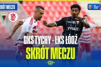 Skrót meczu GKS Tychy - ŁKS Łódź 1-0 (fot. YouTube / TVP Sport)