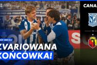Skrót meczu Lech Poznań - Jagiellonia Białystok 2-1 (fot. YouTube / CANAL+ SPORT)