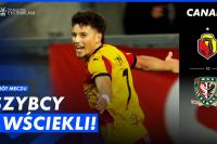 Skrót meczu Jagiellonia Białystok - Śląsk Wrocław 2-1 (fot. YouTube / CANAL+ SPORT)