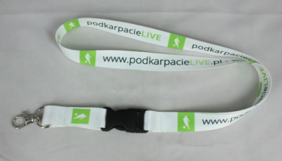 Rozdajemy smycze na klucze podkarpacieLIVE.pl