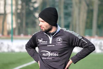 Na zdjęciu Adrian Ślęzak, który do Stali Mielec przeniósł się z Unii Tarnów (fot. stalmielec.com)
