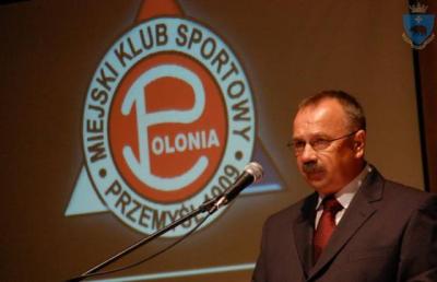 Adam Lisowiec nie będzie już pełnił funkcji prezesa Polonii Przemyśl. Był nim przez ostatnie siedem lat (fot. R. Porada / przemysl.pl)