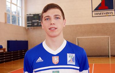 Na zdjęciu Paweł Mazurkiewicz (fot. tomasovia.tomaszow.info)