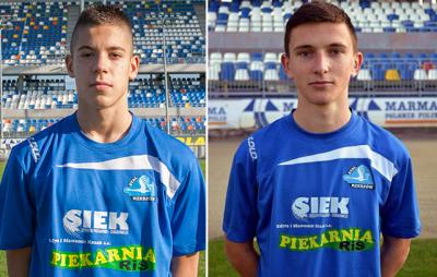 Na zdjęciu od lewej: Fabian Bober i Rafał Drożdżal.