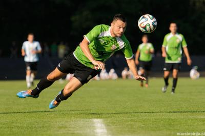 Piłkarze Resovii wygrali w Chełmie 2-0. Na zdjęciu Przemysław Żmuda (fot. Marcina Pirga / archiwum)