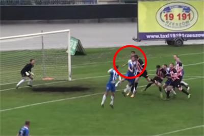 Listopadowe Derby Rzeszowa: był gol Konrada Domonia czy nie? [WIDEO]