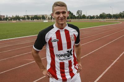 Adam Sadecki w barwach Resovii grał przez 1,5 roku.