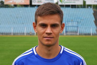 Na zdjęciu Dawid Jabłoński (fot. wisla.plock.pl)