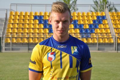 Na zdjęciu Marcin Byszewski, ostatnio zawodnik Avii Świdnik (fot. avia-swidnik.pl)