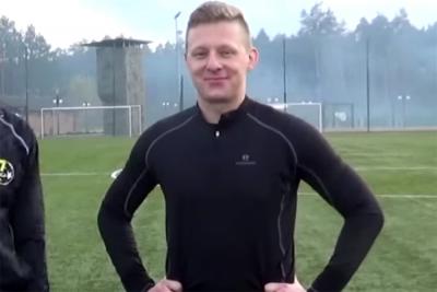 Na zdjęciu Patryk Krzystyniak (fot. youtube.com / SL7 - Super Liga Siódemek)
