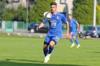 Na zdjęciu Jakub Wróbel (fot. termalica.brukbet.com)