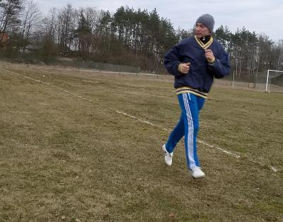Robert Książek wrócił do treningów.