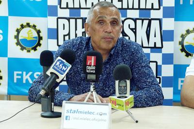 Janusz Białek, trener Stali Mielec