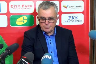 Trener Siarki Tarnobrzeg Włodzimierz Gąsior