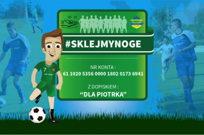 Trwa zbiórka pieniędzy na pomoc Piotrowi Bargiełowi - #SklejmyNoge